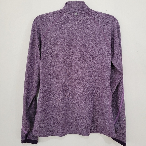 Nike Dri fit long sleeve purple workout sweatshirt Size M - Picture 5 of 7